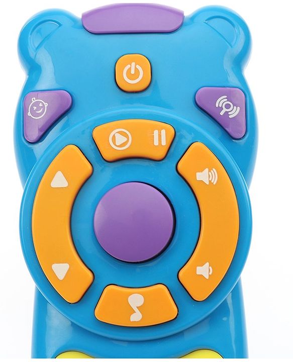 Babyhug Musical TV Remote Control Toy (Colour May Vary)