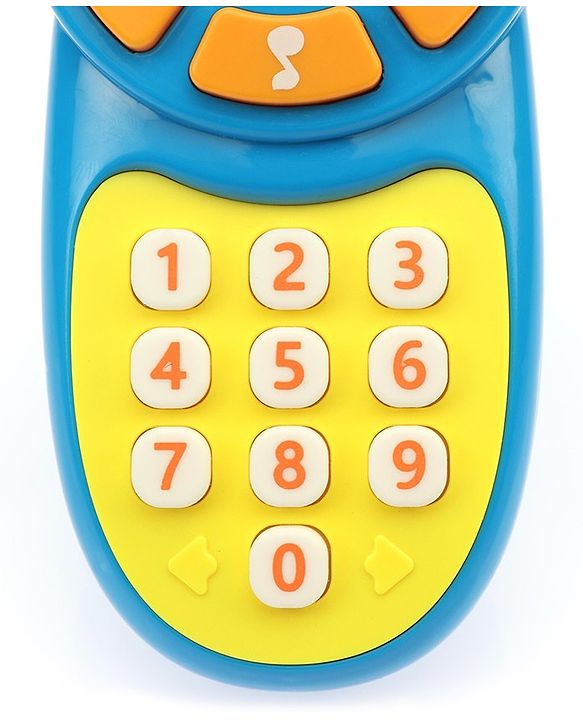 Babyhug Musical TV Remote Control Toy (Colour May Vary)