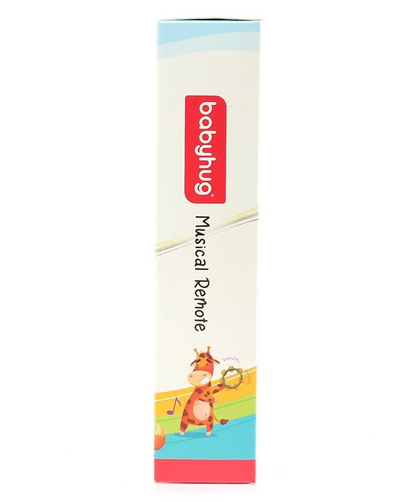 Babyhug Musical TV Remote Control Toy (Colour May Vary)