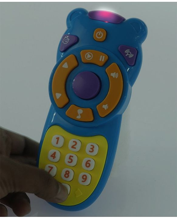Babyhug Musical TV Remote Control Toy (Colour May Vary)