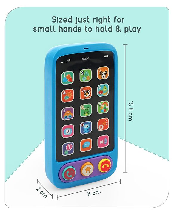 Babyhug Musical Smartphone Toy -(Color & Print May Vary)