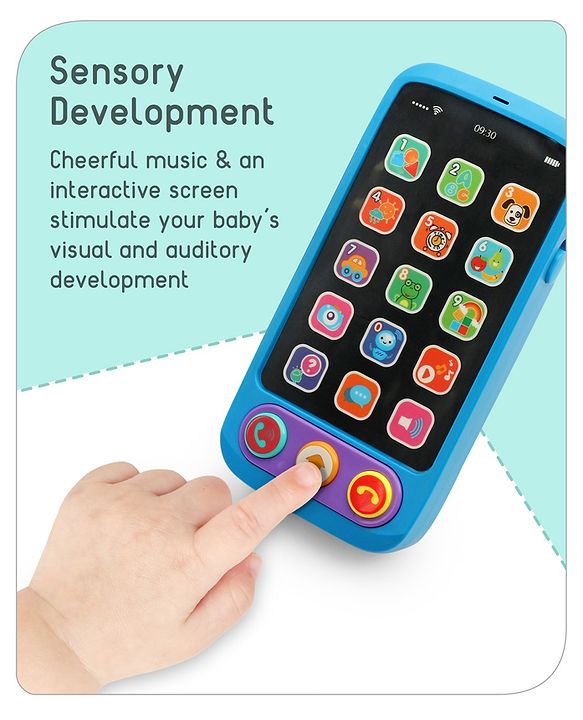 Babyhug Musical Smartphone Toy -(Color & Print May Vary)