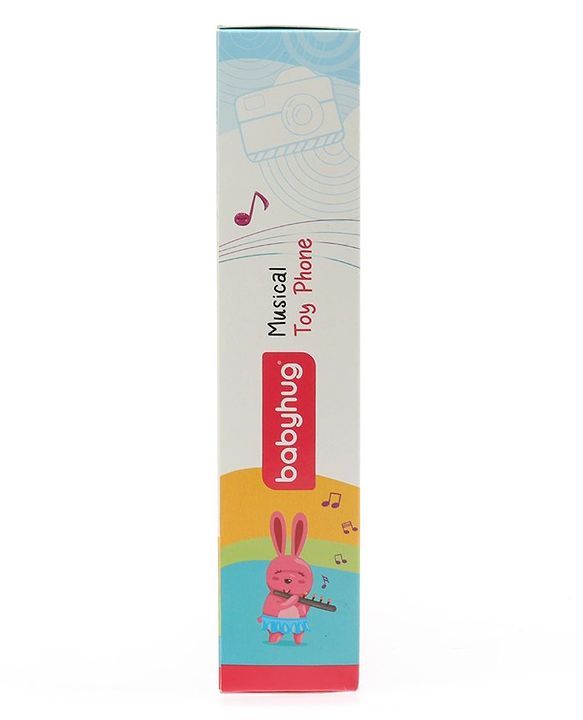 Babyhug Musical Smartphone Toy -(Color & Print May Vary)