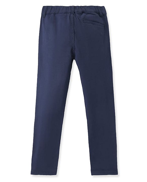 Pine Kids Full Length Back Elasticated Waist Trouser - Blue