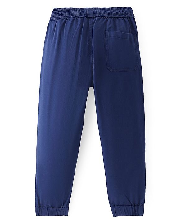 Pine Kids Full Length Elasticated Waist And Bottom Trouser - Light Blue
