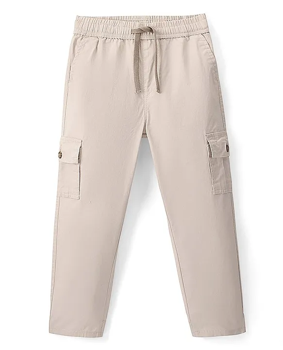 Buy Beige Gray Trouser Cotton Pants for Best Price, Reviews, Free Shipping