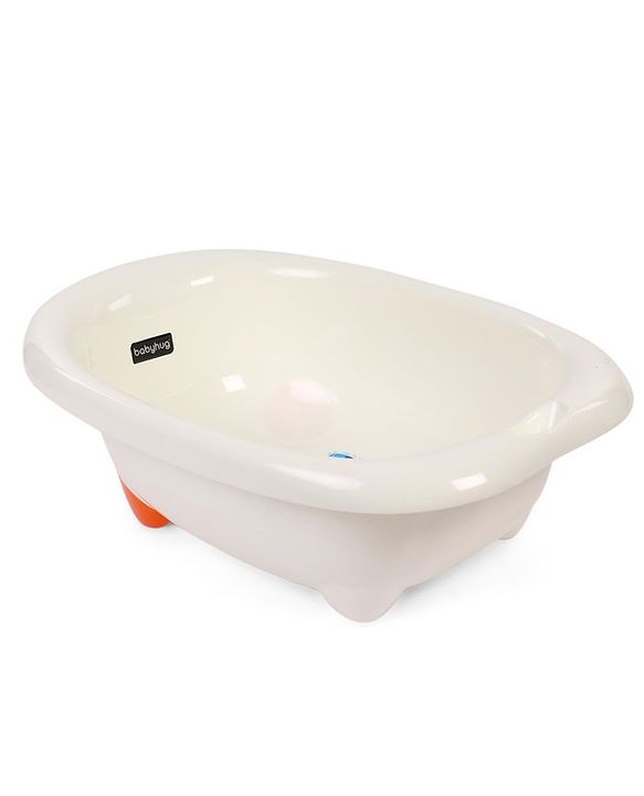 Babyhug Medium Size Bath Tub (Print May Vary)- Off White