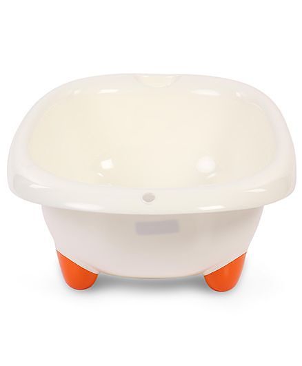 Babyhug Medium Size Bath Tub (Print May Vary)- Off White