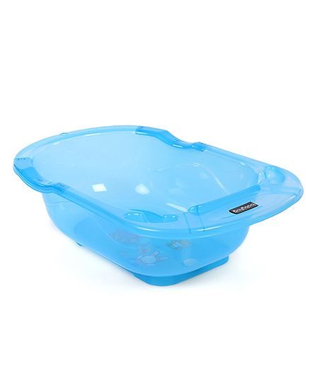 Babyhug Medium Size Bath Tub - Blue Medium (Print May Vary)