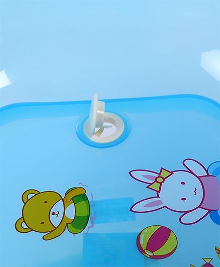 Babyhug Medium Size Bath Tub - Blue Medium (Print May Vary)