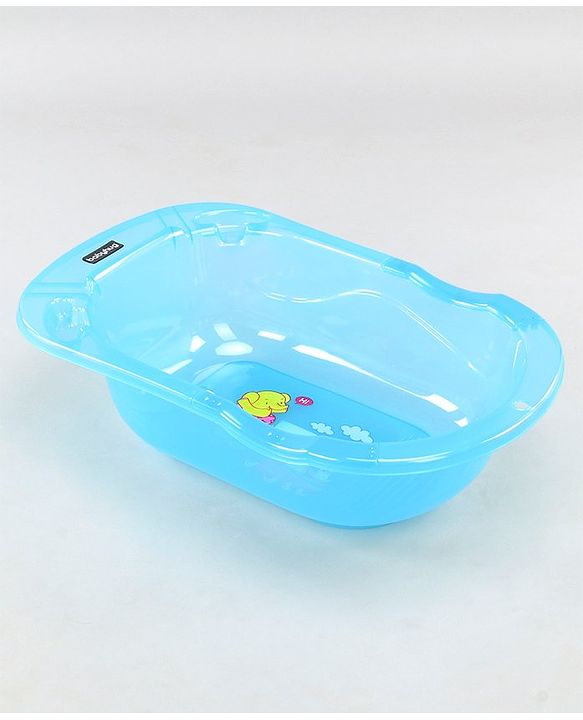 Babyhug Medium Size Bath Tub - Blue Medium (Print May Vary)