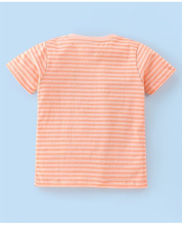 Babyhug Cotton Knit Half Sleeves Beach Print T-Shirts Pack of 7 - Multicolour