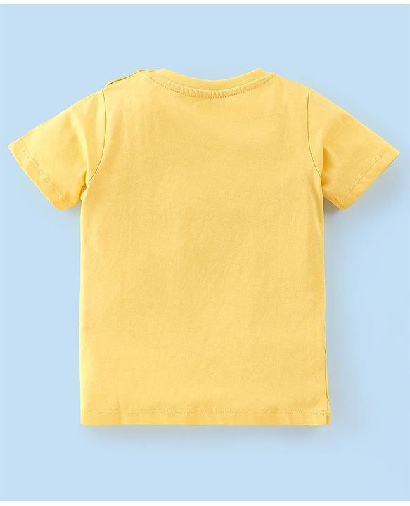 Babyhug Cotton Knit Half Sleeves Beach Print T-Shirts Pack of 7 - Multicolour