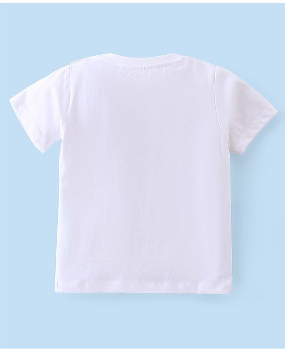 Babyhug Cotton Knit Half Sleeves Beach Print T-Shirts Pack of 7 - Multicolour