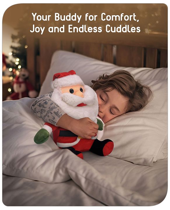 Babyhug Santa Claus Soft Toy Red - Height 30 cm