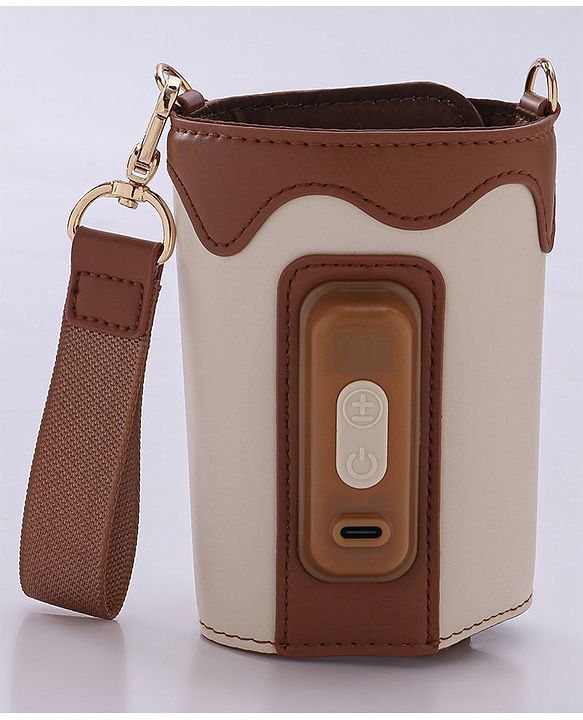 Babyhug Portable Bottle Warmer - Brown