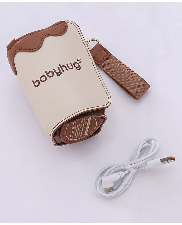 Babyhug Portable Bottle Warmer - Brown