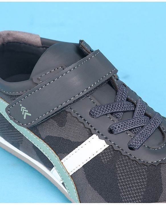 Pine Kids Velcro Closure Casual Shoes - Black