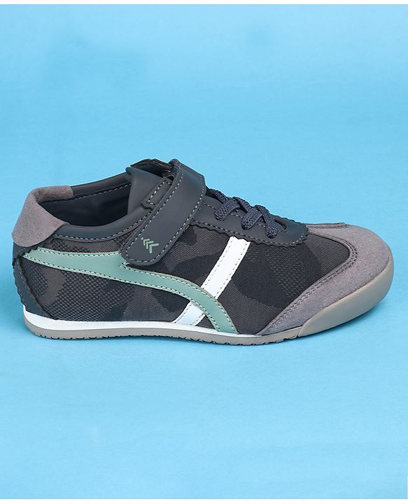Pine Kids Velcro Closure Casual Shoes - Black