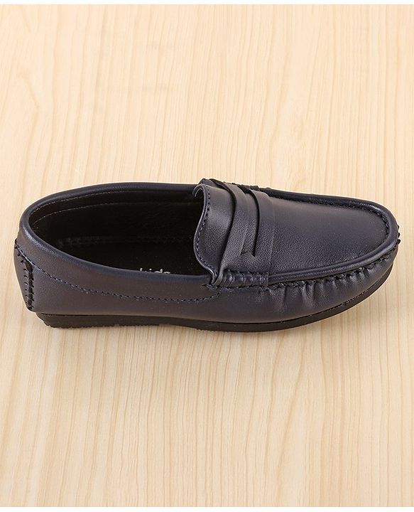 Pine Kids Slip On Round Toe Party Wear Loafers - Brown
