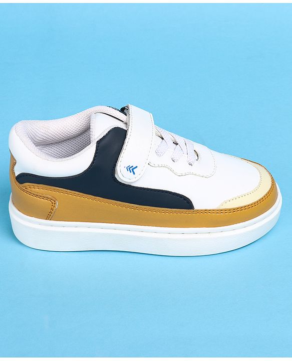 Pine Kids Casual Shoes With Velcro Closure - White