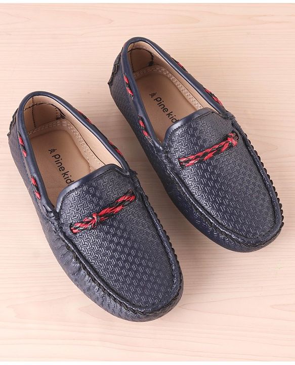 Pine Kids Formal & Party Wear Loafers - Blue