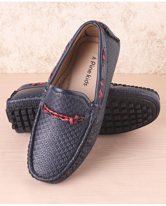 Pine Kids Formal & Party Wear Loafers - Blue