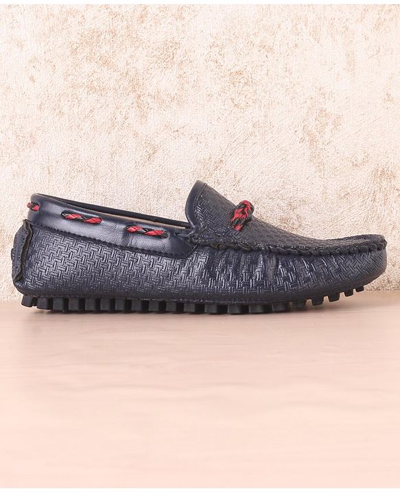 Pine Kids Formal & Party Wear Loafers - Blue