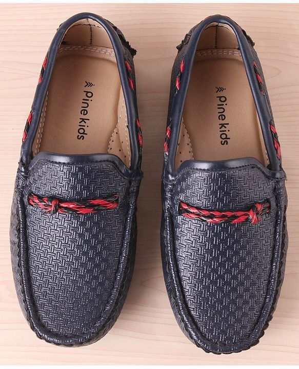 Pine Kids Formal & Party Wear Loafers - Blue