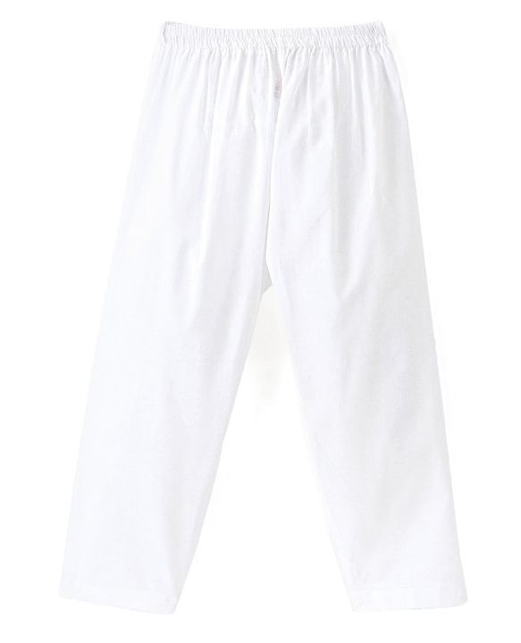 Babyhug Cotton Woven Full Sleeves Square Printed Kurta Pyjama Set -Multicolour