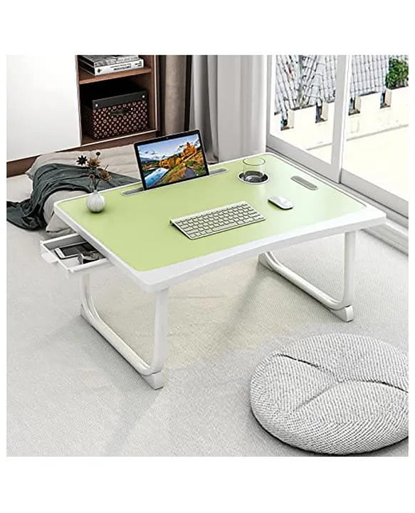 Tarkan foldable wooden on sale laptop desk