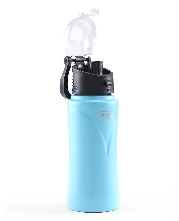 Babyhug Steel Sipper With Flip Cap Pink -  500 ml