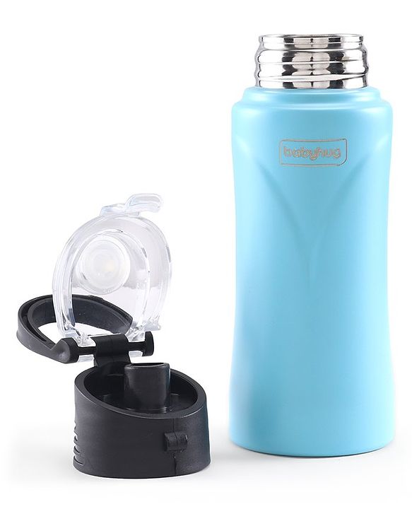 Babyhug Steel Sipper With Flip Cap Pink -  500 ml