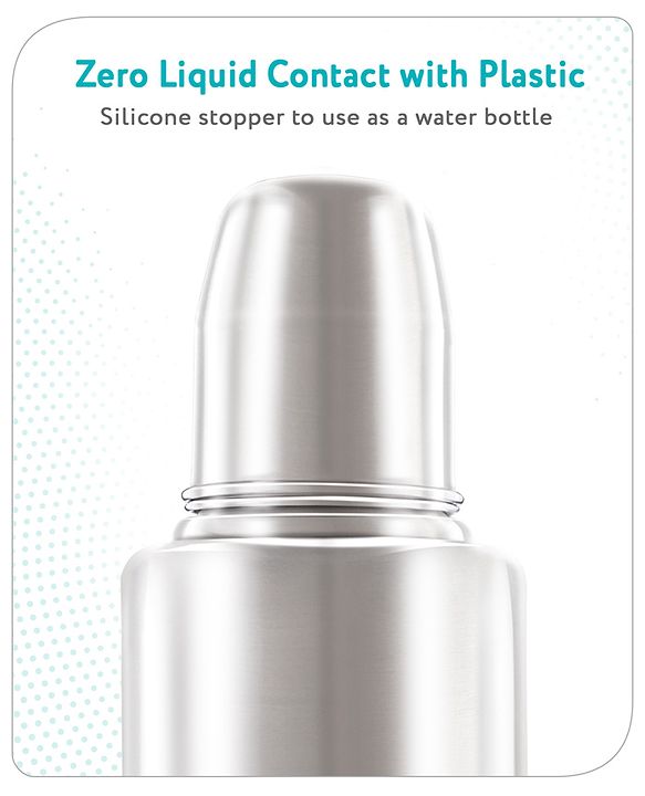 Babyhug Insulated Steel Feeding Bottle - 300 ml