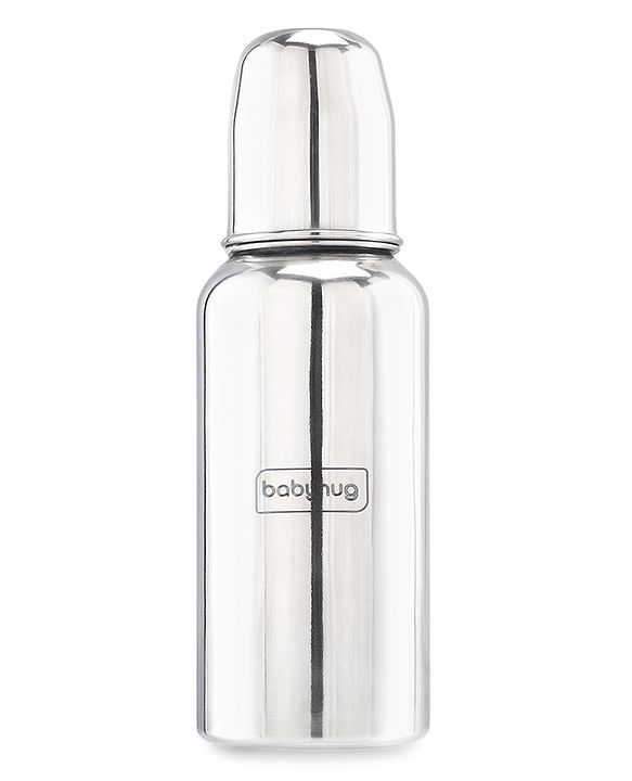 Babyhug Steel Feeding Bottle - 240 ml