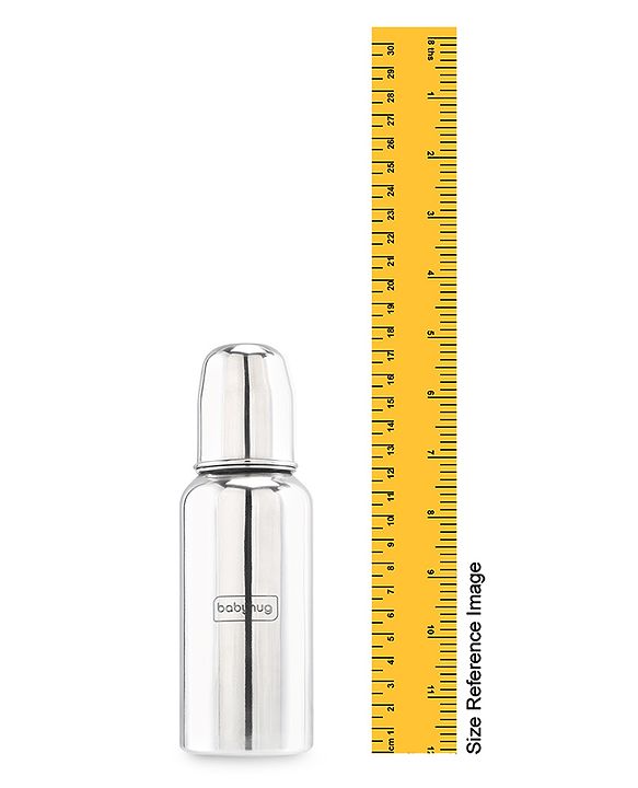 Babyhug Steel Feeding Bottle - 240 ml