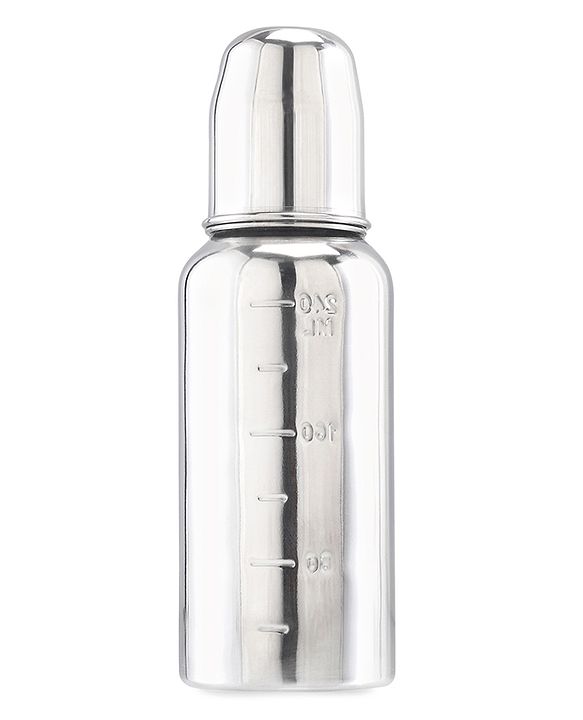 Babyhug Steel Feeding Bottle - 240 ml