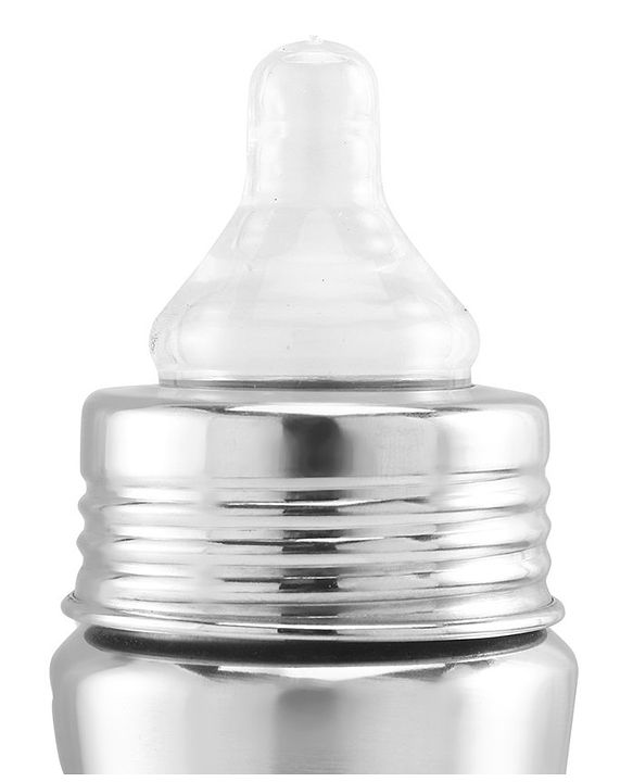 Babyhug Steel Feeding Bottle - 250 ml