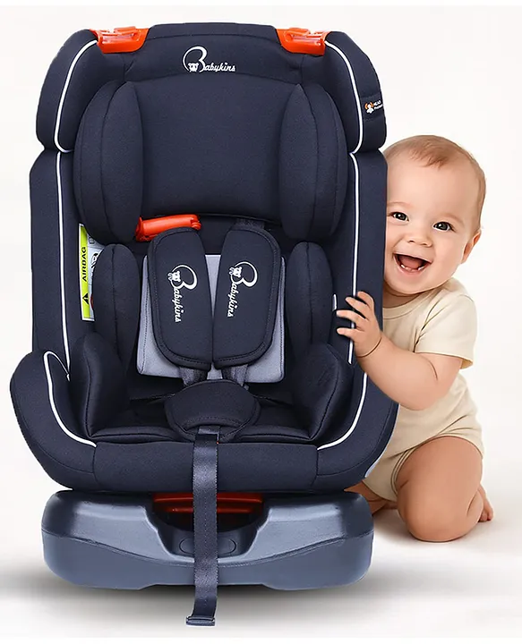 Babykins Convertible Isofix Baby Car Seat with Recline Positions