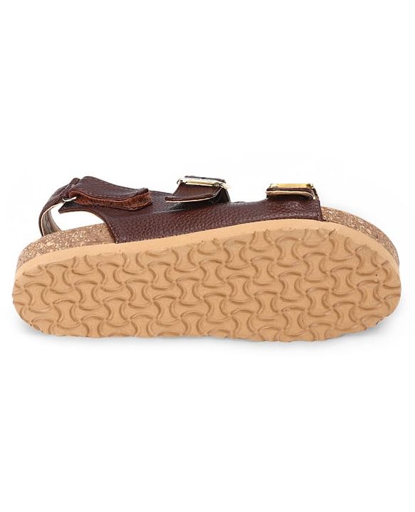 Pine Kids Open Toe Sandals - Black