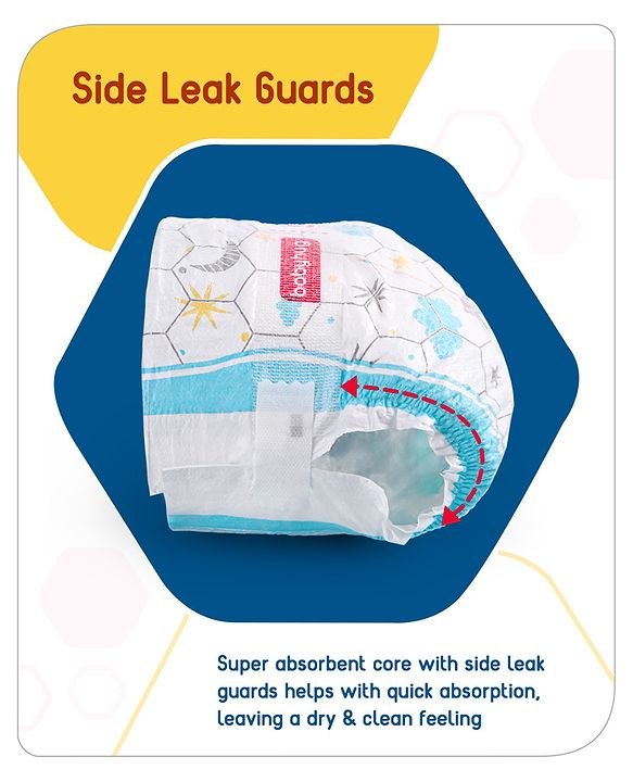 Babyhug Advanced Tape Style Diapers New Born Size - 10 Pieces