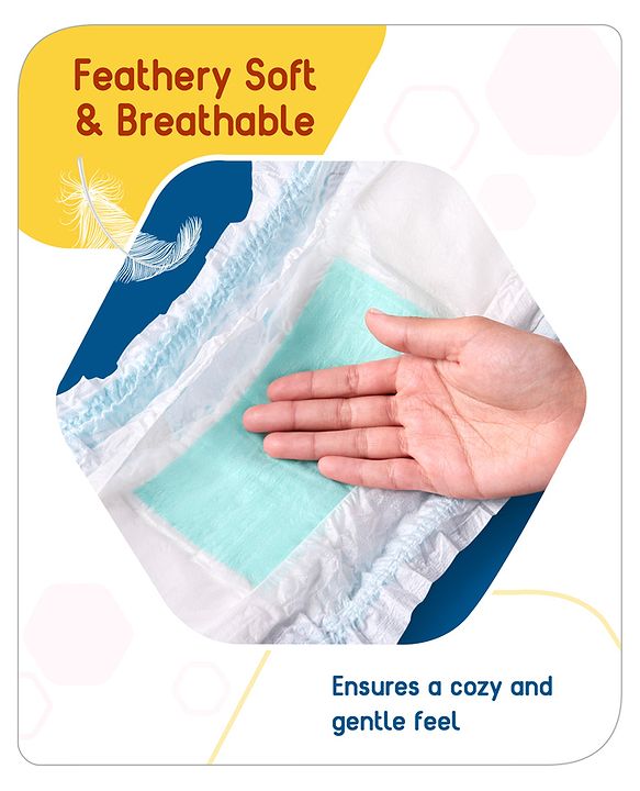 Babyhug Advanced Tape Style Diapers New Born Size - 10 Pieces