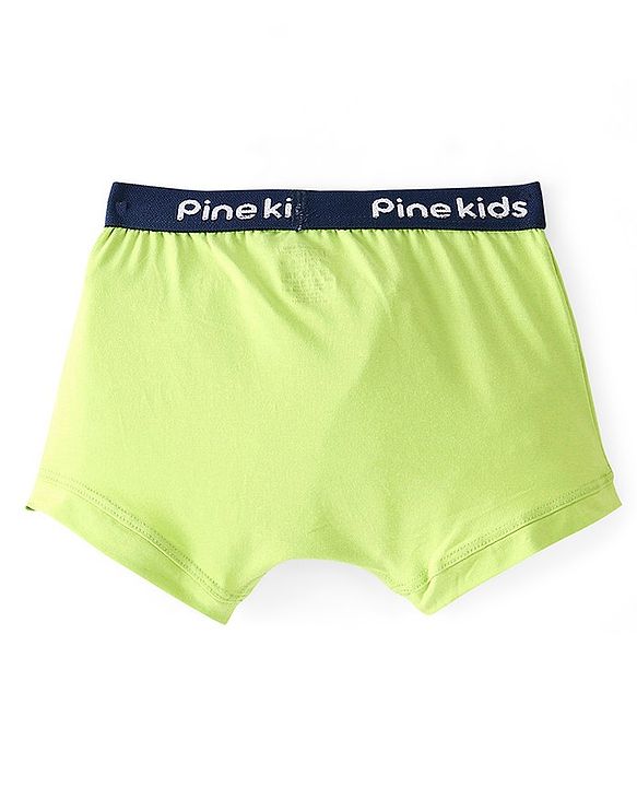 Pine Kids Cotton Lycra Knit Striped Briefs Pack of 3 - Multicolor