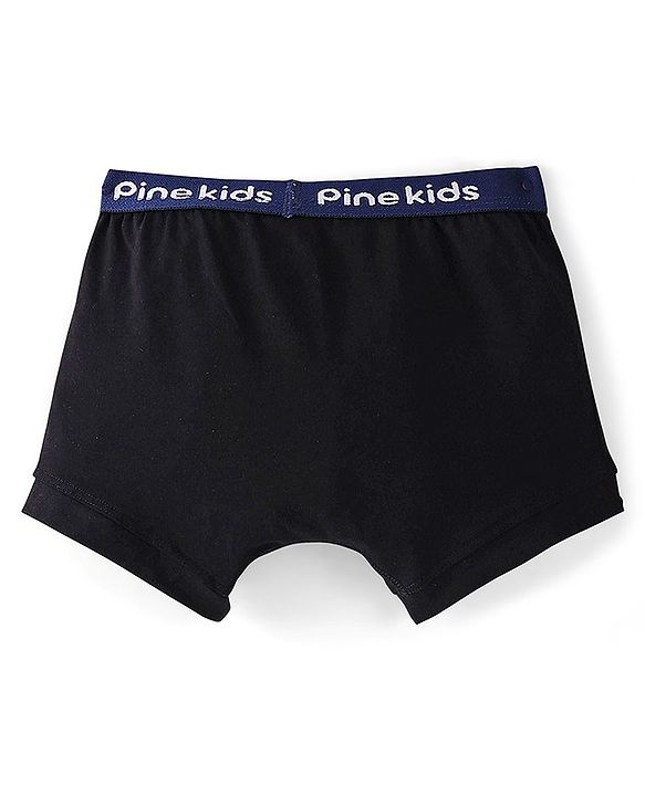 Pine Kids Cotton Lycra Knit Striped Briefs Pack of 3 - Multicolor