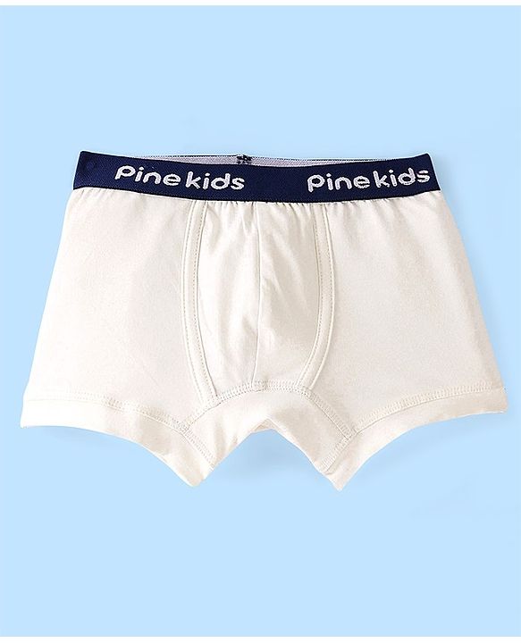 Pine Kids Cotton Lycra Knit Briefs Solid Color & Gaming Console Print Pack of 3 - Multicolor