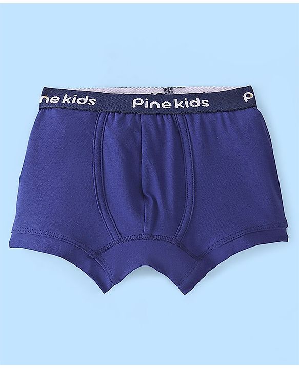 Pine Kids Cotton Lycra Knit Briefs Solid Color & Gaming Console Print Pack of 3 - Multicolor