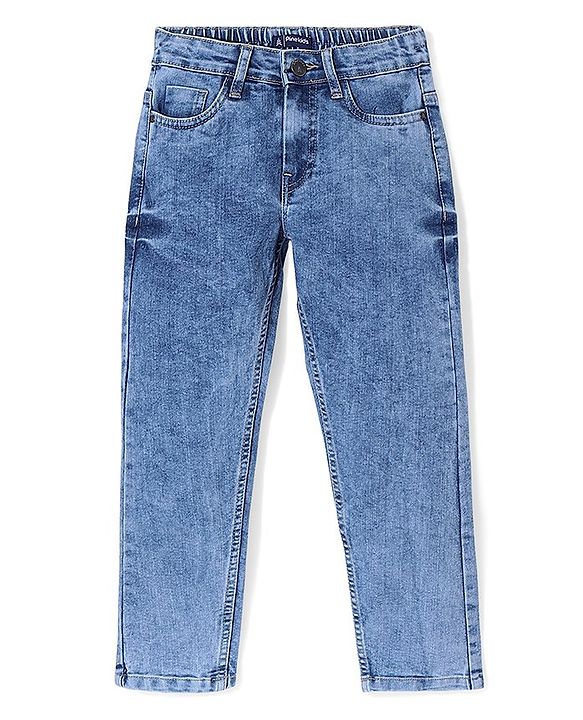 Pine Kids Denim Full Length Jeans Washed - Blue