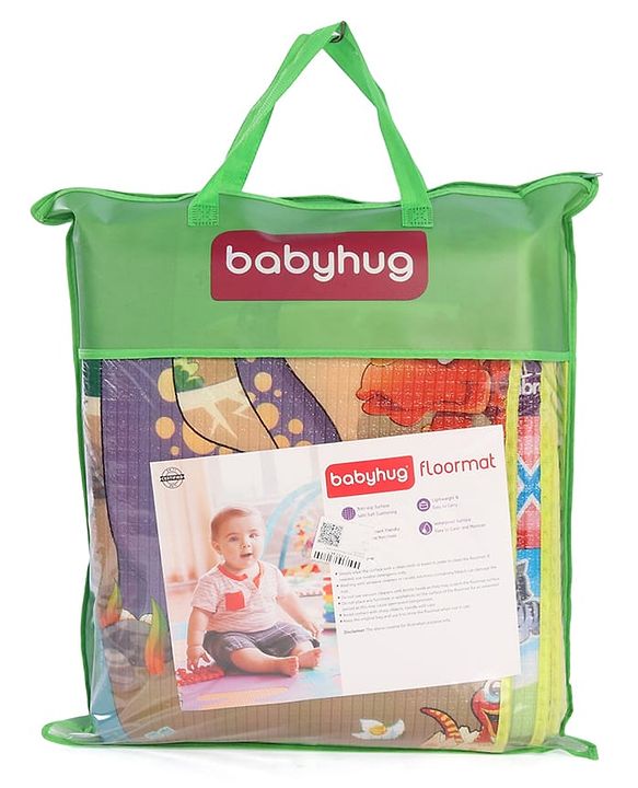 Babyhug Dinosaur Printed Play Mat - Multicolor