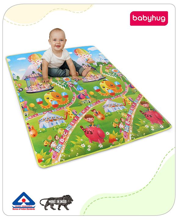 Babyhug  Octopus Printed Play Mat - Green & Blue