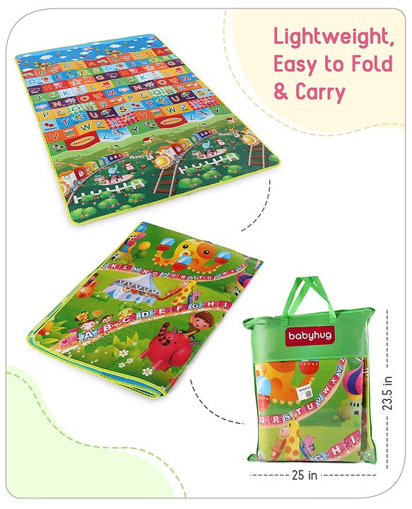 Babyhug  Octopus Printed Play Mat - Green & Blue